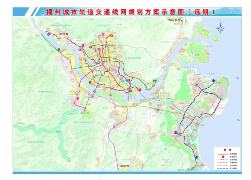 最新城市轨道交通线网规划获市政府批复(图1)